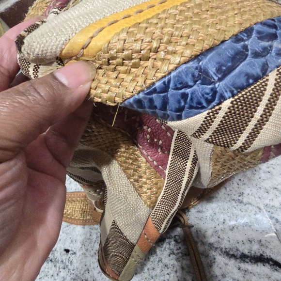 FOSSIL VINTAGE SHOULDER BAG - Picture 10 of 11